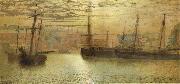 Atkinson Grimshaw, Whitby Harbour